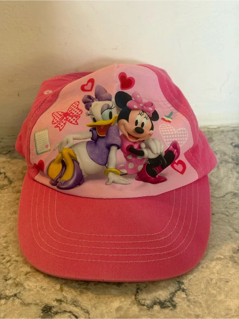 Disney Pink Minnie & Daisy Kids Baseball Hat